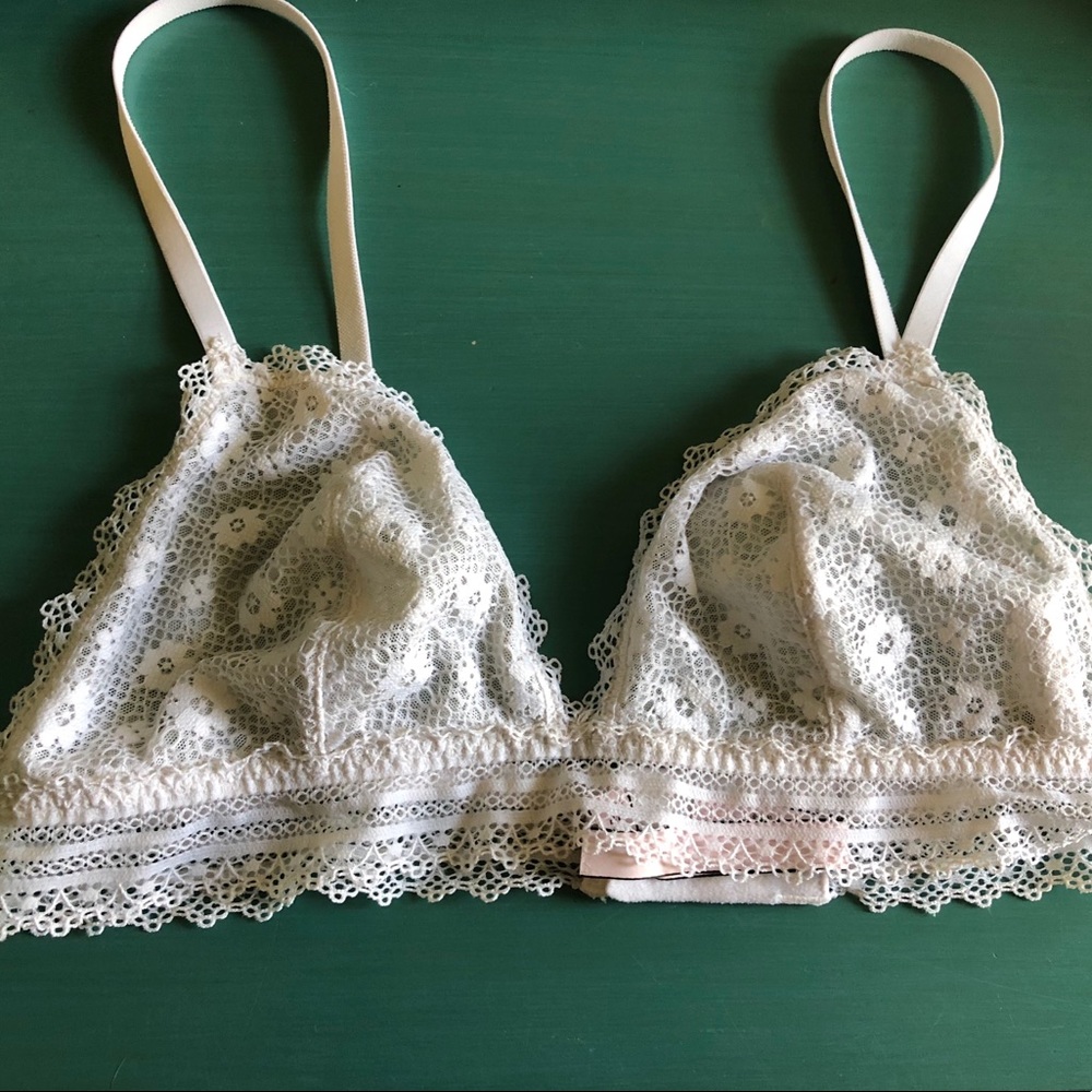 Victoria's Secret large lace bralette